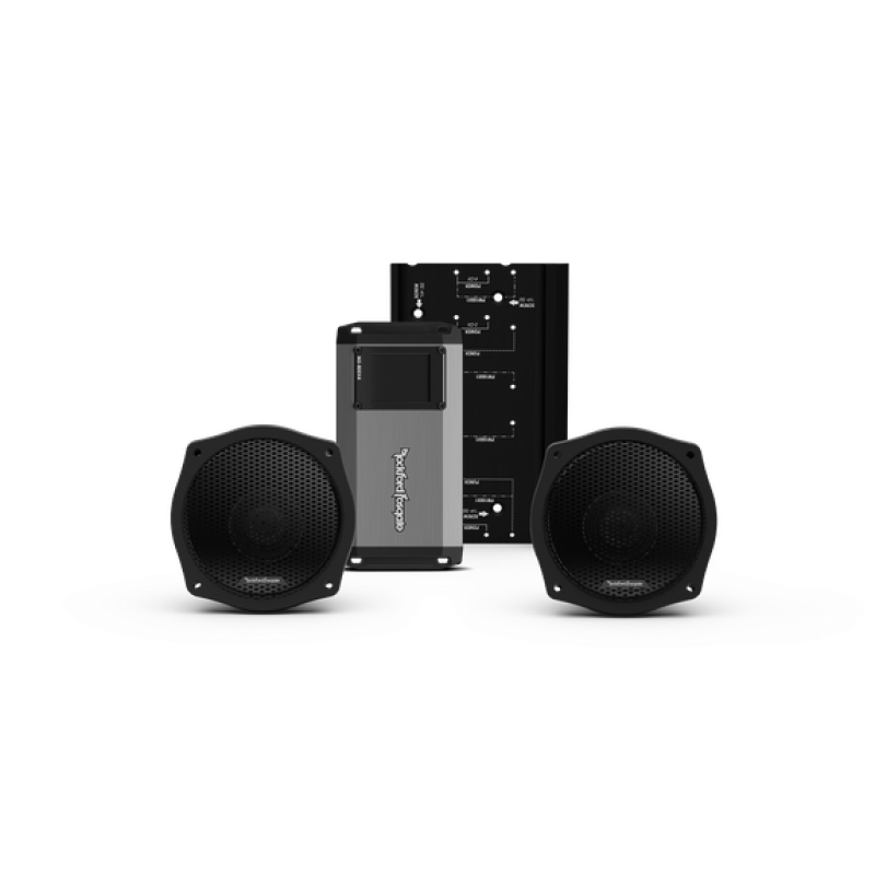 Rockfrod Fosgate 1998-2013 Harley-Davidson Street Glide Stage 2 Audio Kit