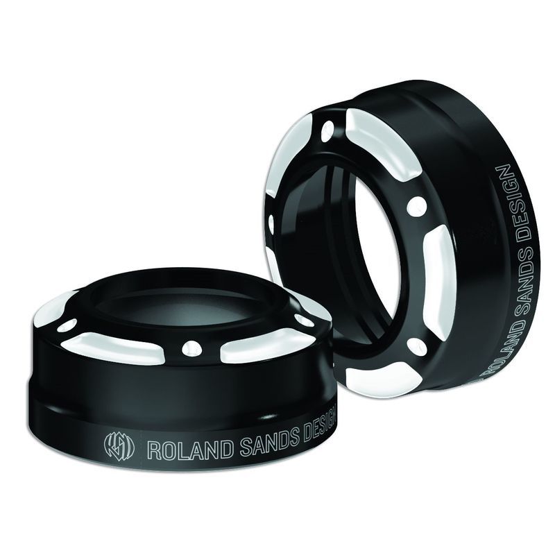 Roland Sands Design Fork Dust Cap Misano 49mm - Contrast Cut