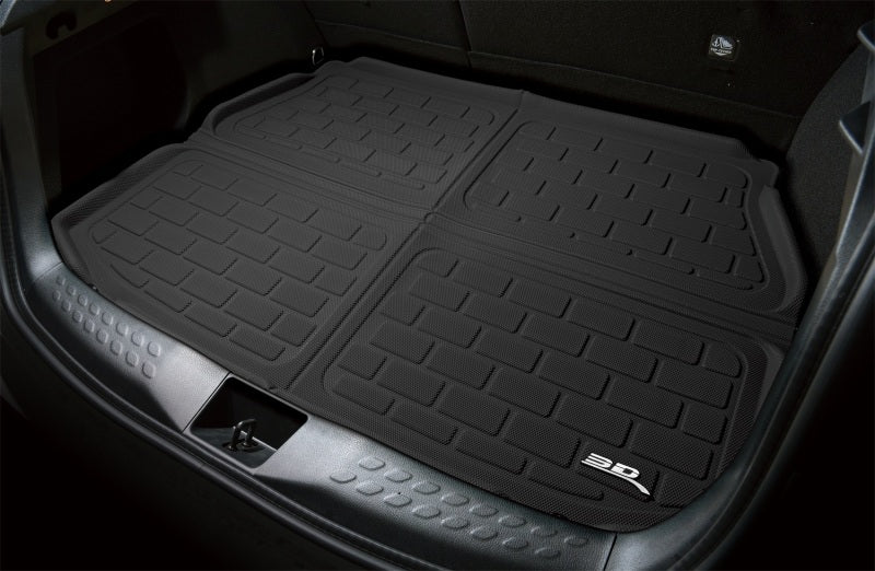 3D MAXpider 11-23 Dodge Challenger Kagu Black Cross Fold Cargo Liner