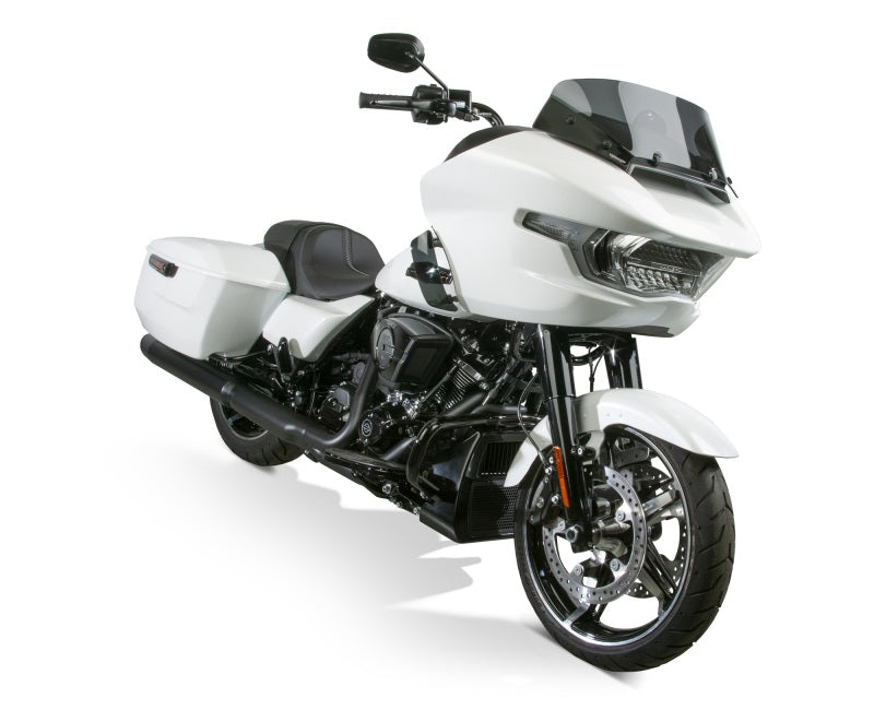 National Cycle 24+ Harley-Davidson FLT/ 23 FLT CVO V-Stream Quantum Plus Short Windshield- Dk. Tint