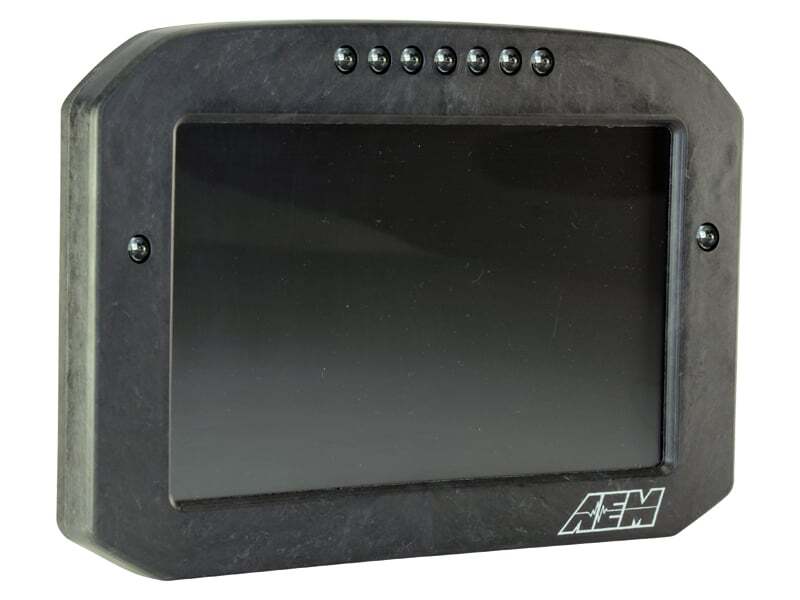 AEM CD-7L Carbon Logging Flush Digital Dash Display