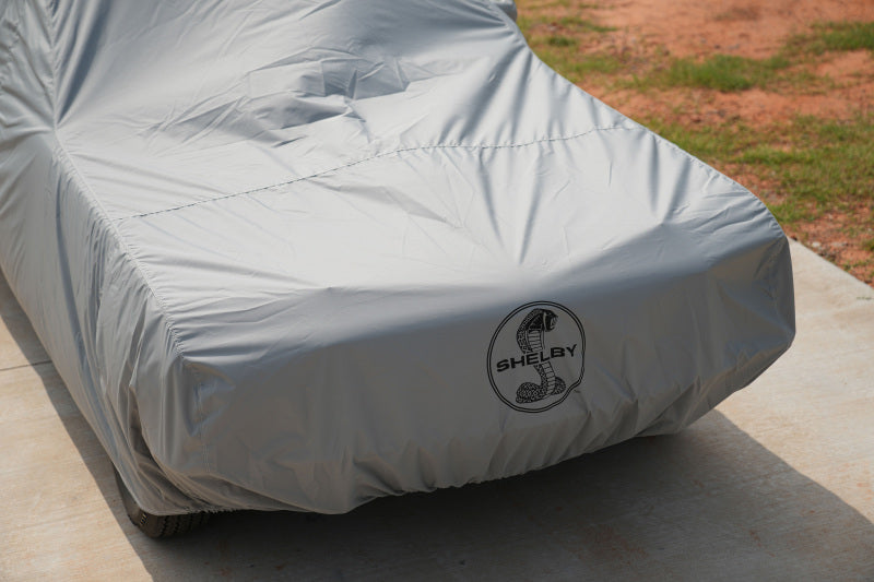 Covercraft 66-68 Ford Mustang Custom Weathershield Hp Car Cover w/ Blk Snake Medallion Logo