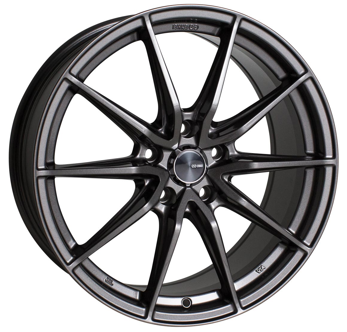 Enkei DRACO 17x7.5 5x100 45mm Offset 72.6mm Bore Anthracite Wheel