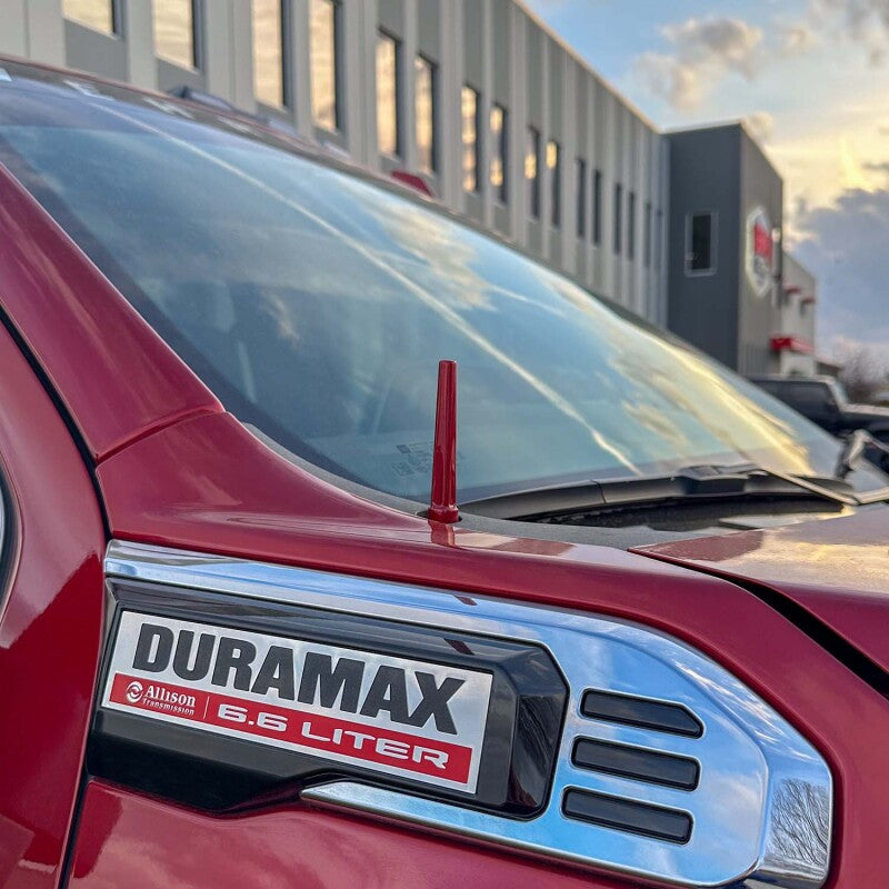 Wehrli 20-25 Chevy Silverado Billet TIG Torch Stubby Antenna - Bronze Chrome