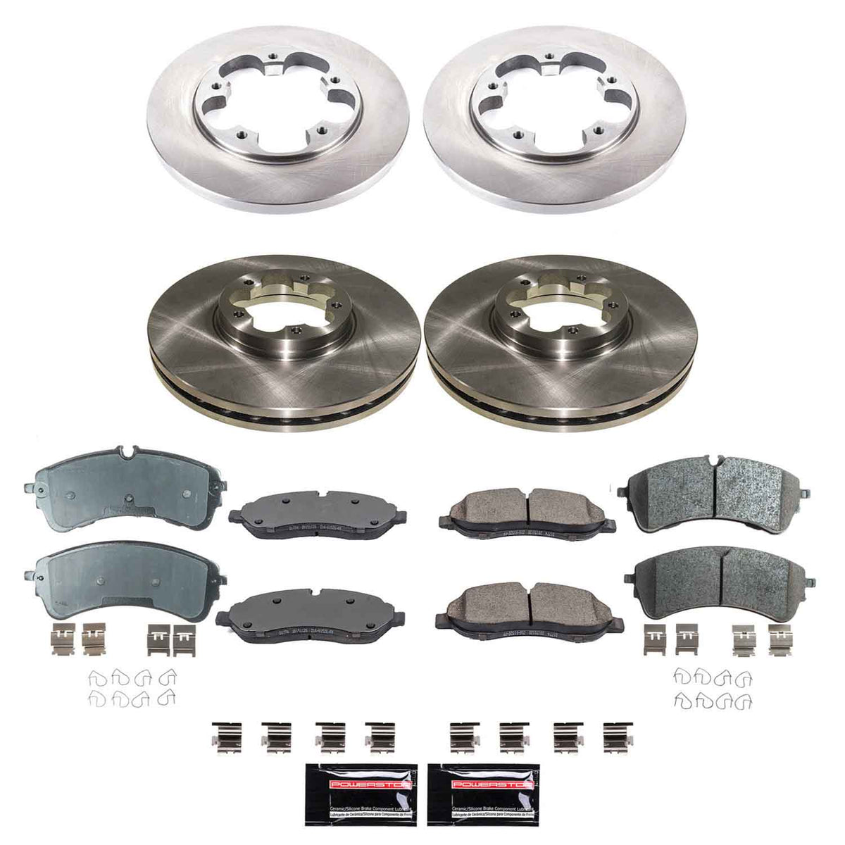 Power Stop 2020 Ford Transit-150 Front and Rear Autospecialty Brake Kit