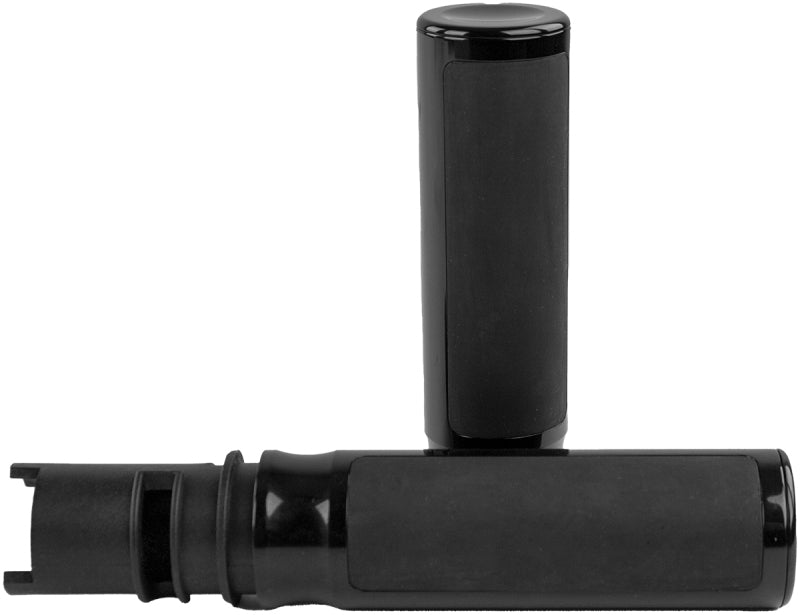 Bikers Choice Billet Cushioned Grips Throttle-By-Wire Black