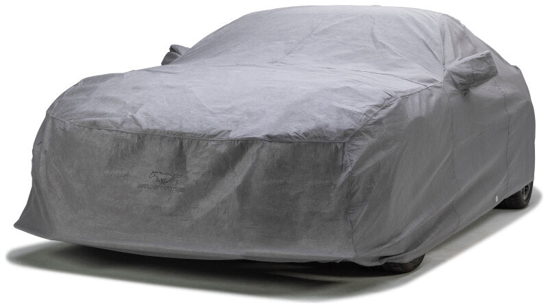 Covercraft 87-93 Ford Mustang Gt Custom 5-Layer Indoor Car Cover With Black Mustang Pony Logo