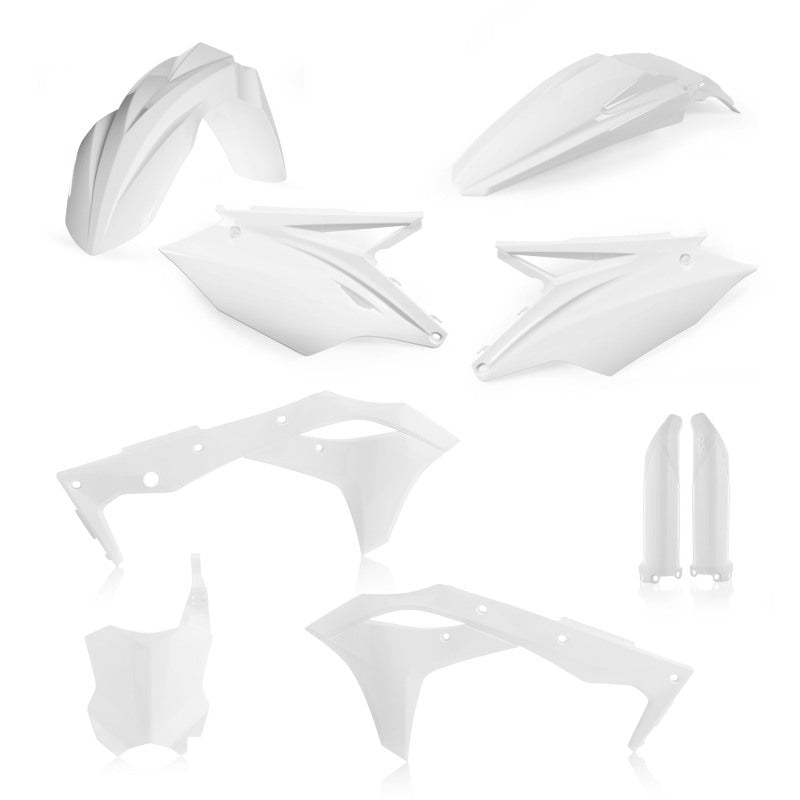 Acerbis 2017 Kawasaki KX250F Full Plastic Kit - White