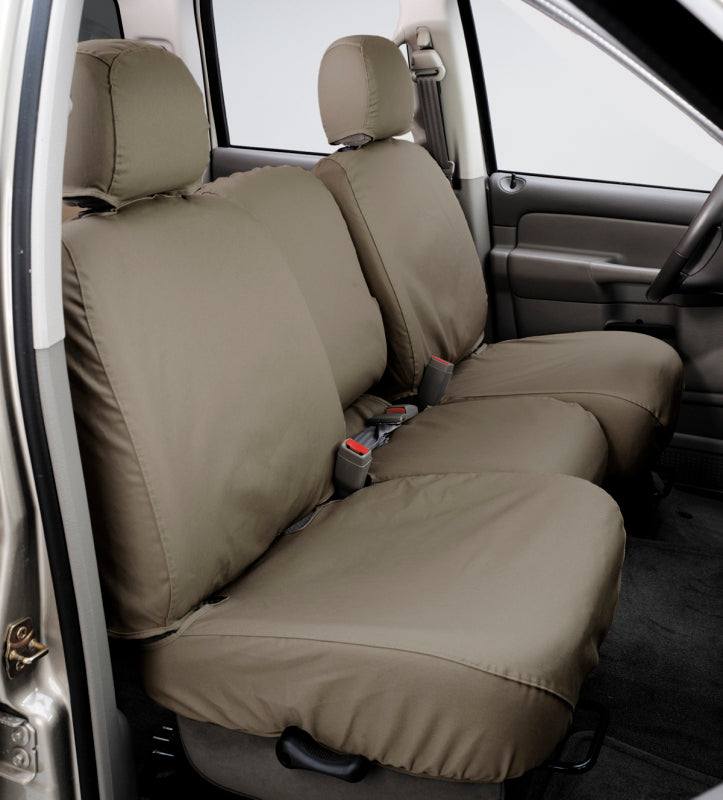Covercraft 23-24 Buick Enclave-Fr. Polycotton SeatSaver Custom Front Row Seat Covers - Wet Sand