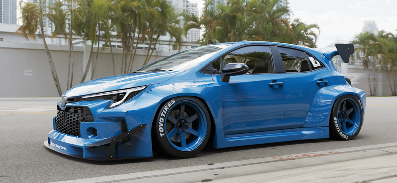 GReddy PandeM 2023+ Toyota GR Corolla Full Widebody Kit w/ Wing