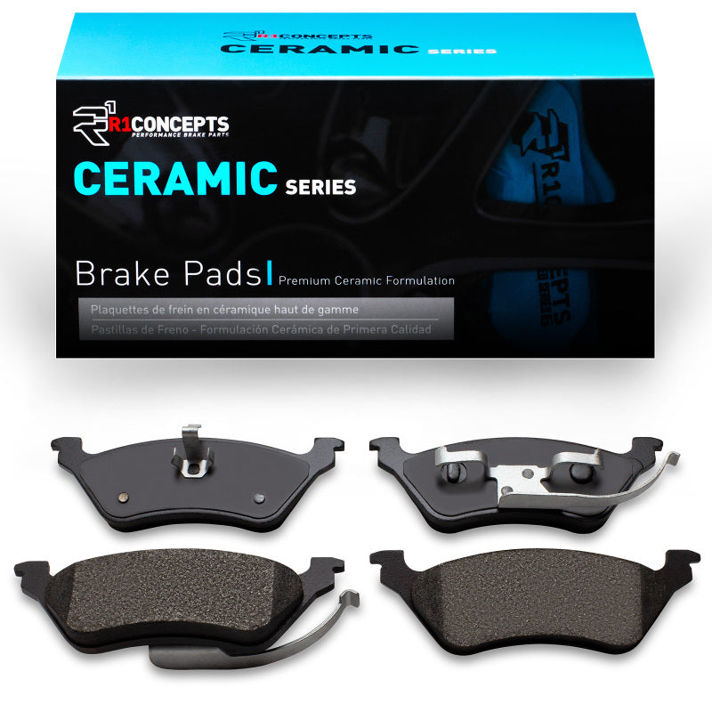 R1 01-07 Dodge Caravan Rear Ceramic Brake Pads