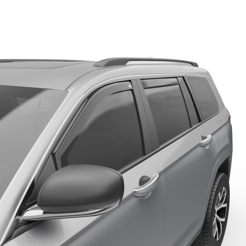 EGR Smoke Finish In-channel Window Visors for Grand Cherokee L (WL)