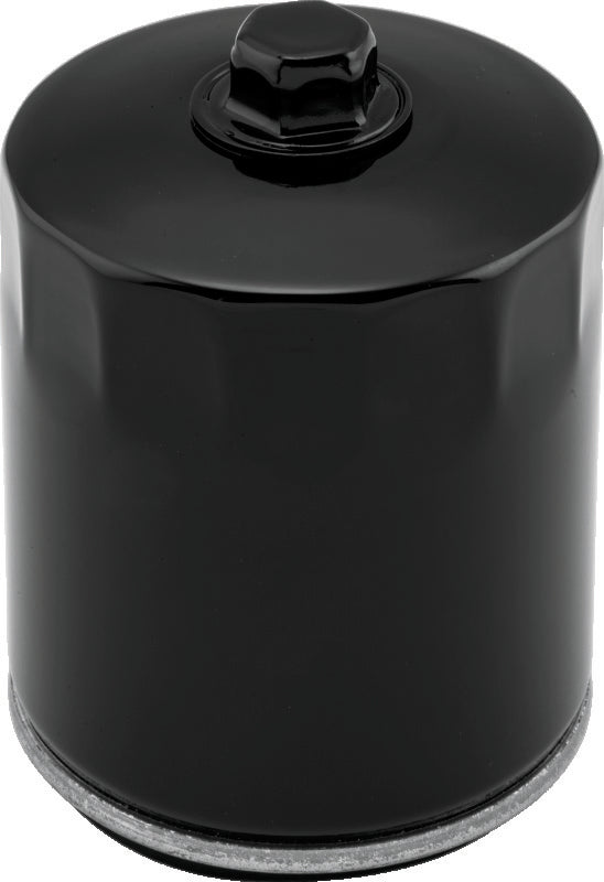Twin Power M8 Black Oil Filter With Nut Replaces H-D 62700296