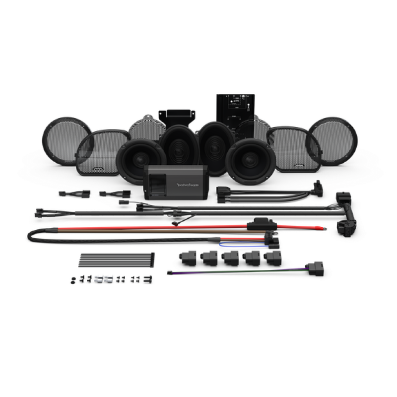 Rockford Fosgate 2014+ Harley-Davidson Road Glide/Street Glide CVO Stage 2 Audio Kit