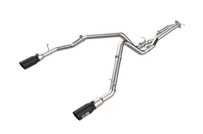 aFe Vulcan Series Cat-Back Exhaust System RAM 1500 2025 V6-3.0L (tt)- Black Tips