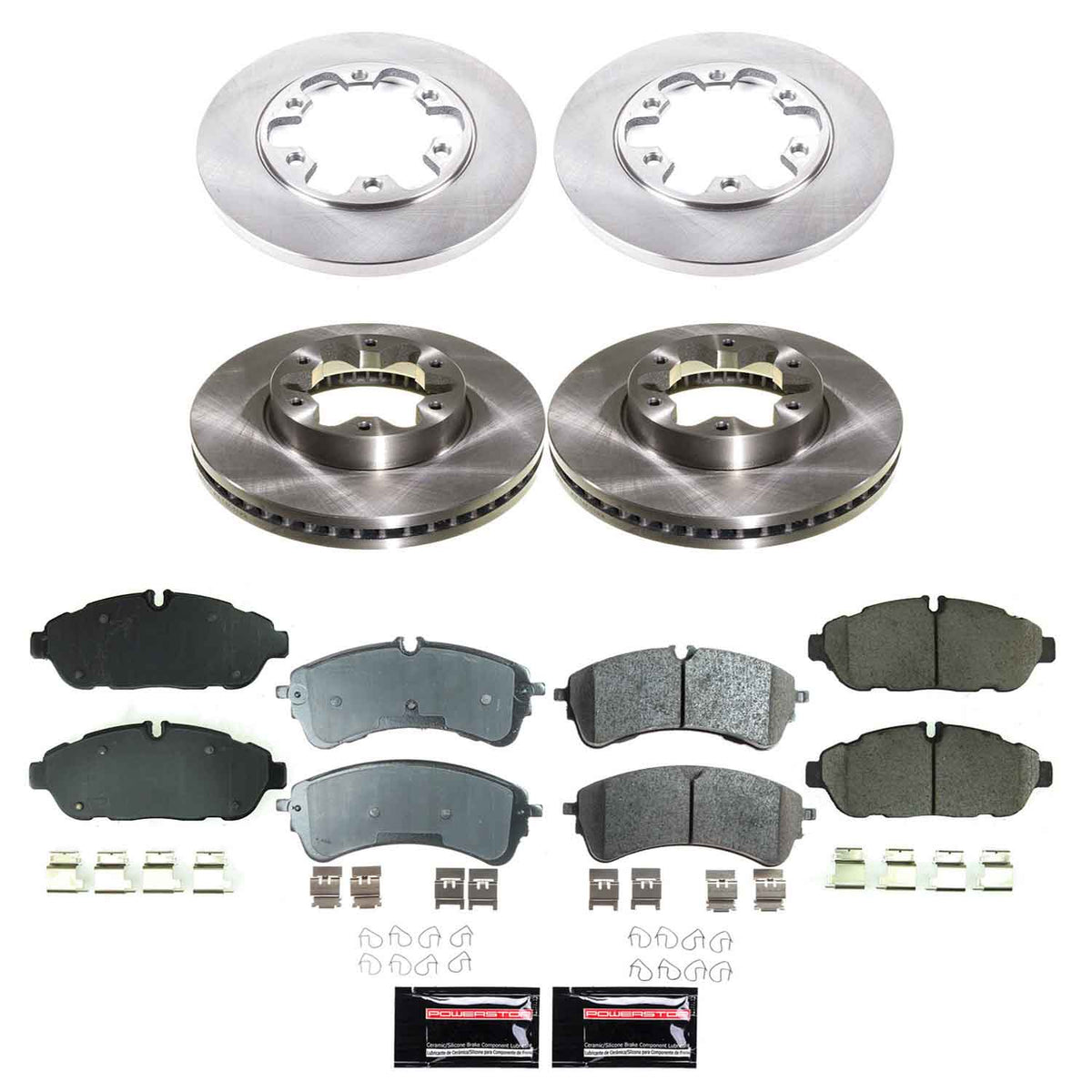 Power Stop 2020 Ford Transit-150 Front and Rear Autospecialty Brake Kit