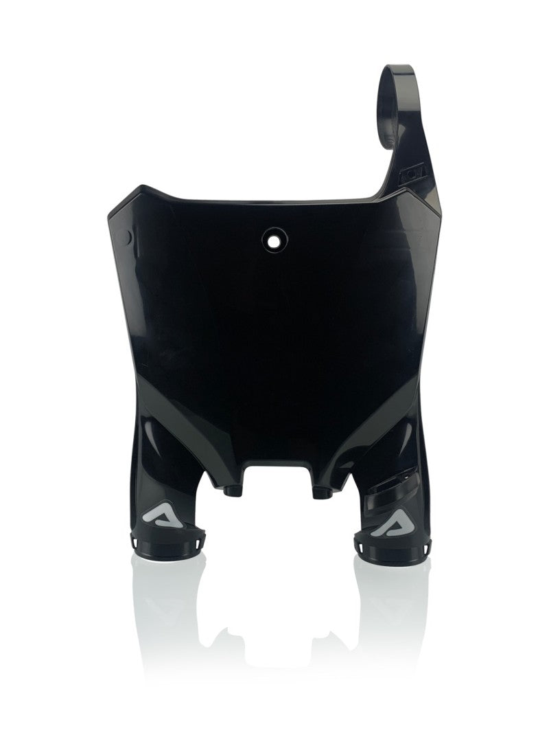 Acerbis 21+ Honda CRF250R/250RX/ CRF450R/RX/ CRF450R-S Front Number Plate- Raptor 2 - Black