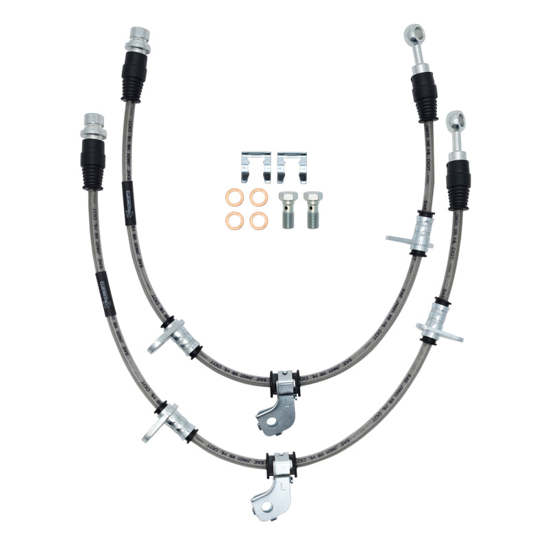R1 00-05 Honda S2000 Front Stainless Steel Brake Hose Kit