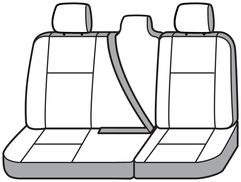 Covercraft 19-23 Dodge RAM 1500 Carhartt Super Dux SeatSaver Custom Second Row Seat Covers - Black