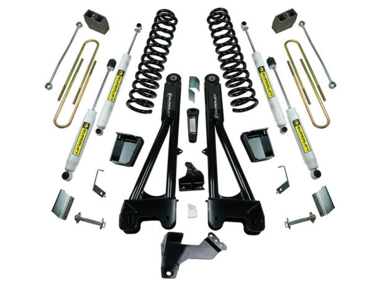 Superlift 11-16 Ford F-250/F-350 SuperDuty 4WD 6in Lift Kit w/ Repl Radius Arms & Superlift Shocks