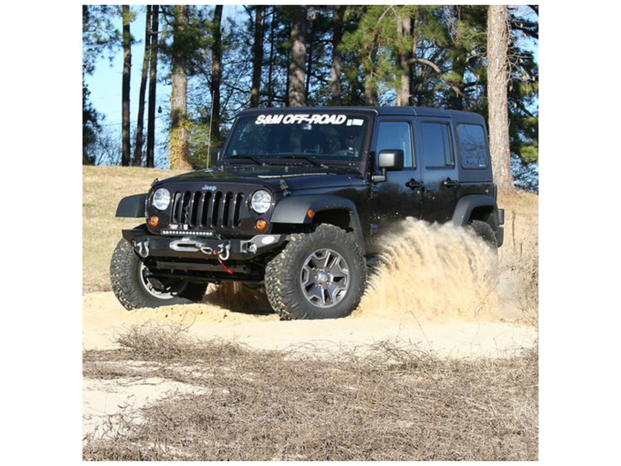 Superlift 07-18 Jeep Wrangler JK 2 Door 2.5in Lift Kit w/ Superlift Shocks