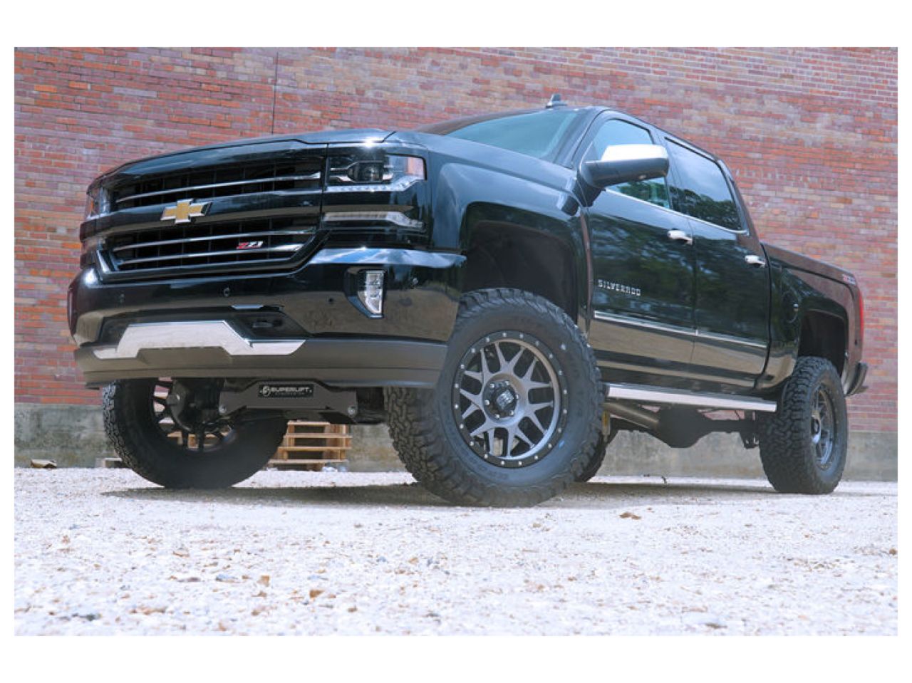 Superlift 14-16 Chevy Silv 1500 4WD 6.5in Lift Kit w/Cast Steel Control Arms & Superlift Rear Shocks