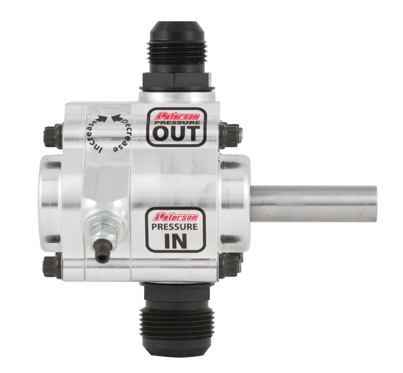 Peterson Fluid Systems R4 1-Stage Oil Pump - Right Side Mount - Rear Drive w/ Vac