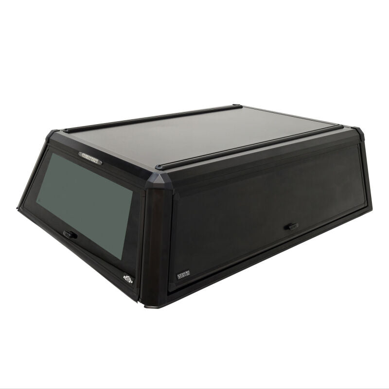 Westin EXP Truck Cap w/Sld Glass COMPLETE KIT Box AS+BS (23-25 Ford F-250/350 CC 6.8ft Bed) - Black