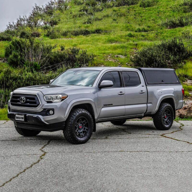 Westin EXP Truck Cap COMPLETE KIT A + BS (16-23 Toyota Tacoma 6ft. Bed)