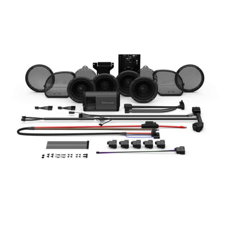Rockford Fosgate 2014+ Harley-Davidson Road Glide/Street Glide Ultra Stage 2 Audio Kit