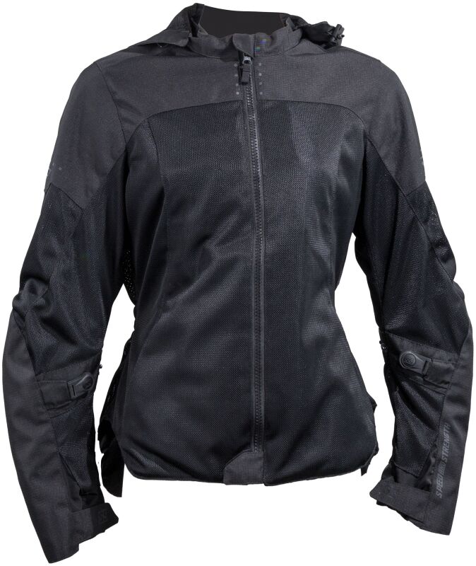 Speed and Strength Starstruck Mesh Jacket Black Womens - Medium