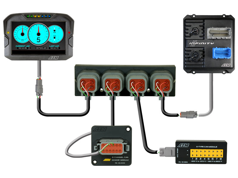 AEM 4 Port AEMnet Can Hub