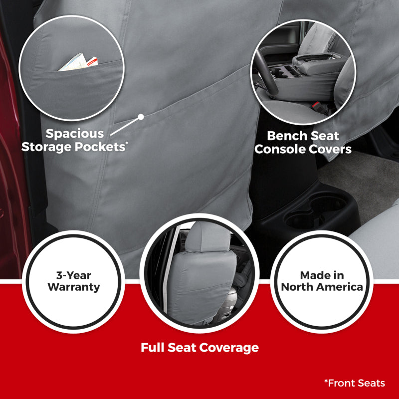Covercraft 24-25 Jeep Gladiator Endura Waterproof SeatSaver Custom Front Row Seat Covers