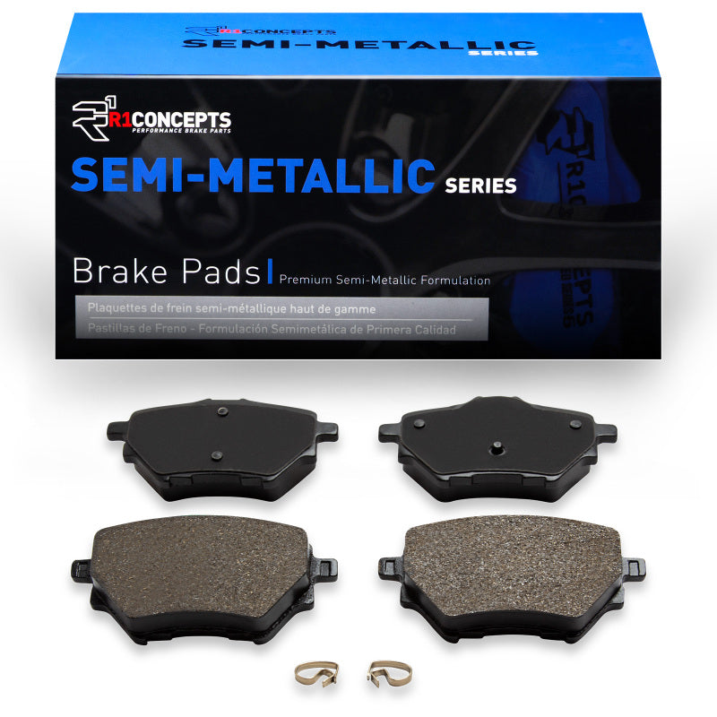 R1 17-25 Peugeot Partner Rear Semi Met Brake Pads