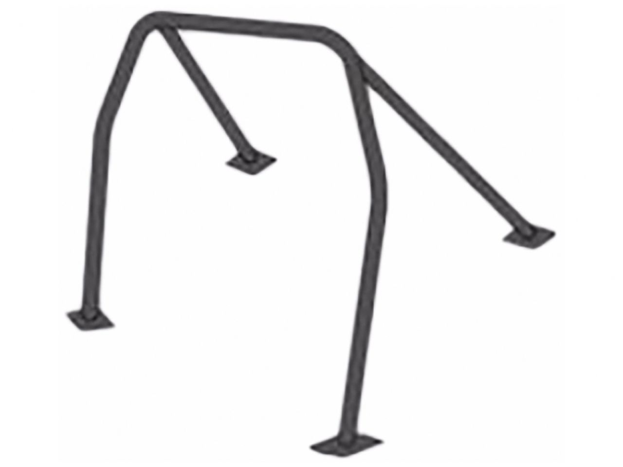 Cusco Safety 21 2-Passenger 4-Pt Blk Rear Roll Cage 92-98 Honda CRX Del Sol Non Sunroof Model Only