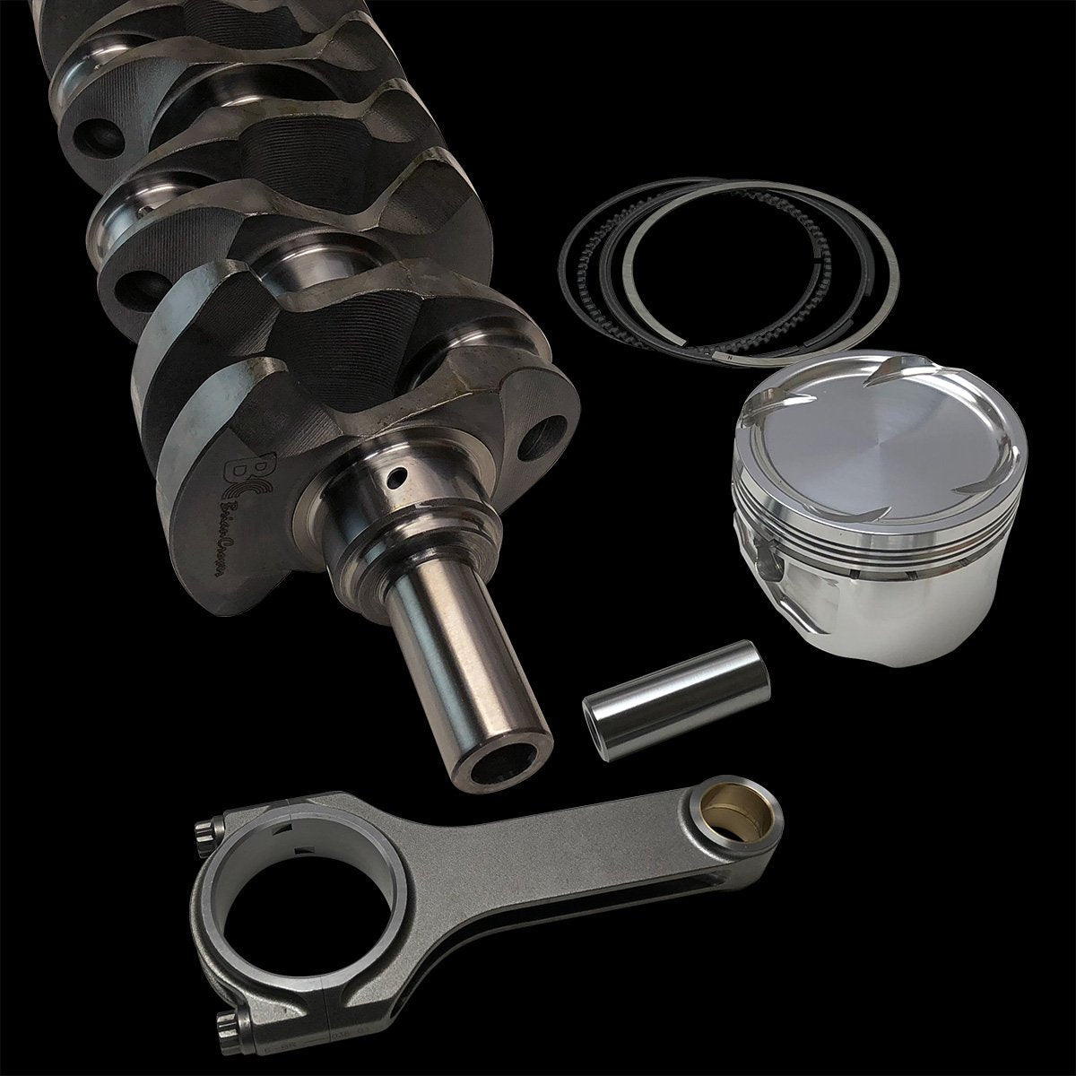 Brian Crower BMW N54/M54B30 Stroker Kit - 93.6mm Stroke/ProH2K Connecting Rods/Custom Pistons