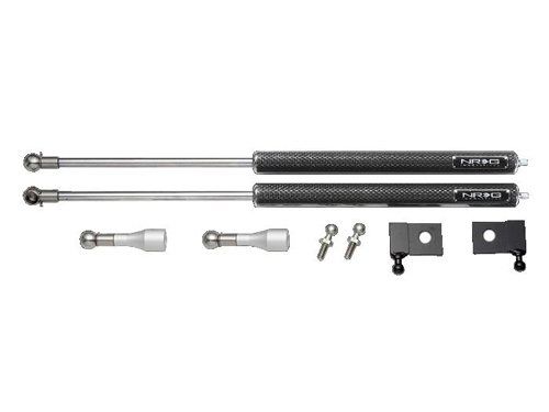 NRG Carbon Fiber Hood Damper Kit - 94-01 Acura Integra