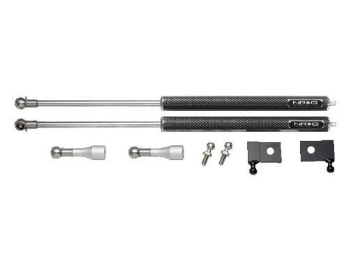 NRG Carbon Fiber Hood Damper Kit - 05-06 Scion XA/XB/TC (Half Pressure Shocks for CF Hood)