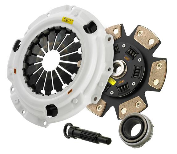 Clutch Masters 06-08 Mitsubishi Eclipse 3.8L V6 w/SF/Inc. Slave Cyl. FX400 Clutch Kit 6-Puck w/Stee