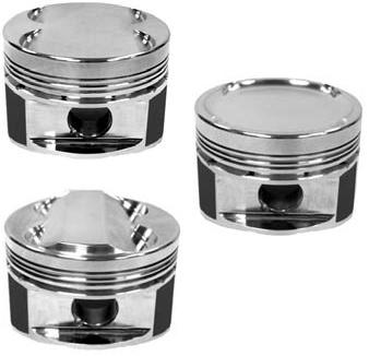 Manley 97-00 Acura Integra Type R (B18C5) 81.5mm +.5mm Oversize Bore 11.5:1 Dome Piston Set with Rin