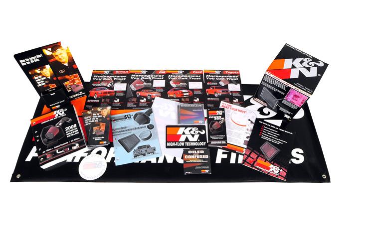 K&N Promotional Decal/Sticker Pack