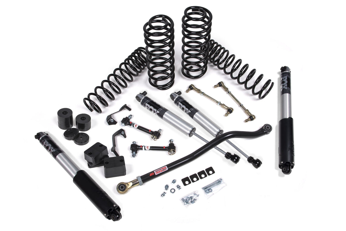 2018-2024 Jeep Wrangler J-Venture 3.5in 4Dr w/Fox 2.5 Performance Series Shocks STD Rate Coils