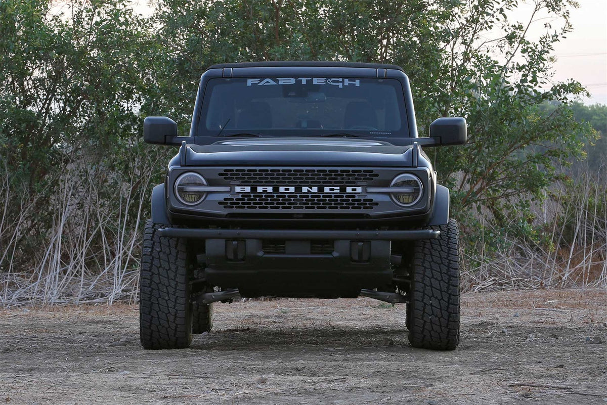 Fabtech 2021 Ford Bronco 3in UCA Kit w/Uniballs & Dlss Resi Shocks