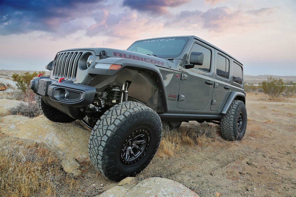 Fabtech Jeep JL/JT w/Stock Fenders Inner Fenders Front