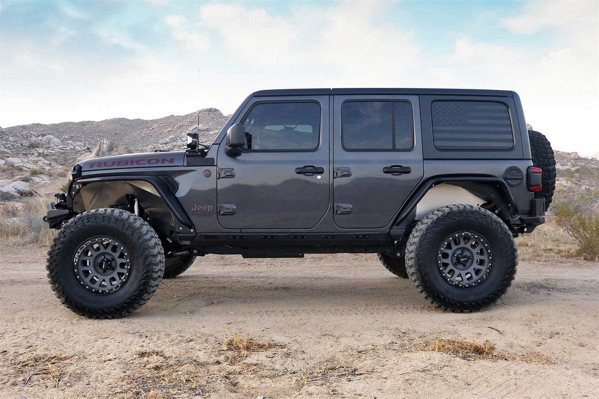 Fabtech Jeep JL/JT w/Fabtech Tube Fenders Inner Fenders Front