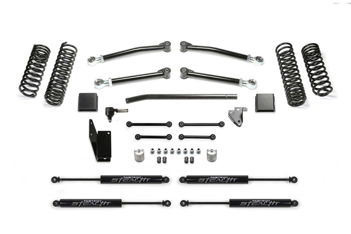 Fabtech 20-21 Jeep JT 4WD Diesel 3in Trail w/ Stealth