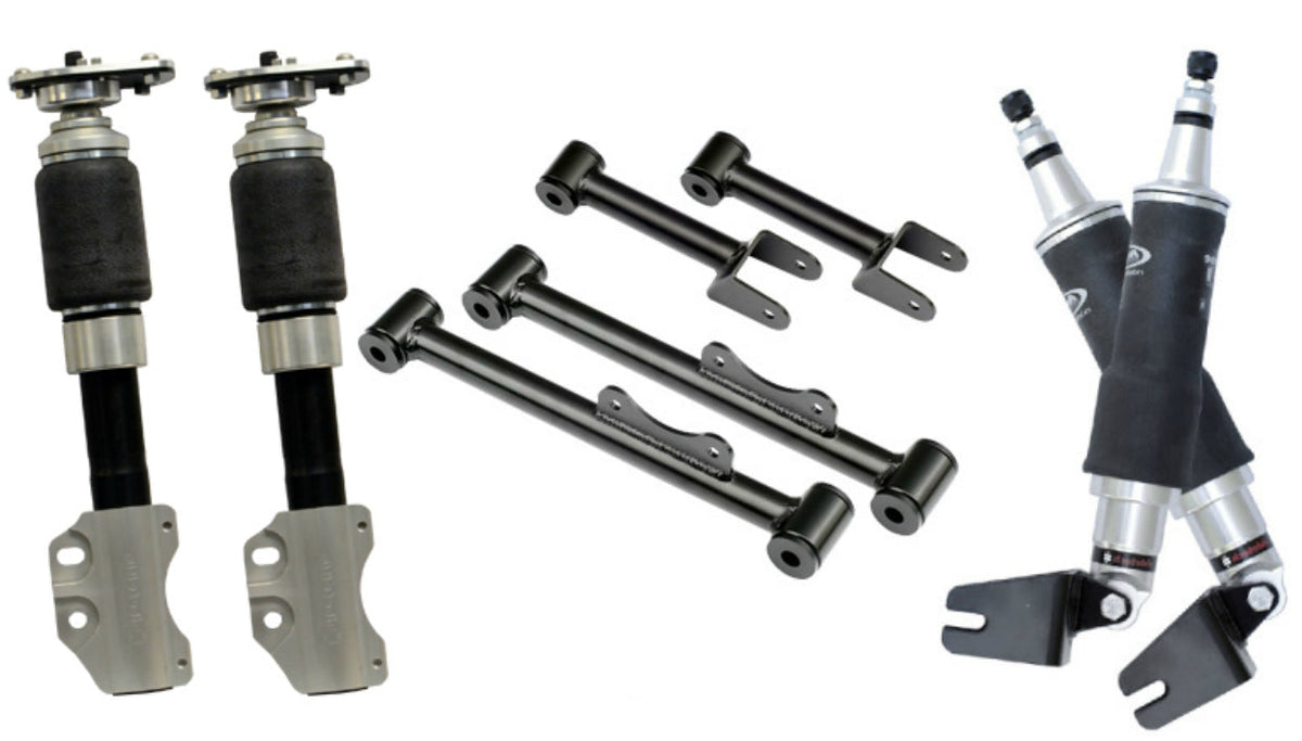 Ridetech 79-89 Ford Mustang Front and Rear Air Suspension System w/ SN-95 Spindle