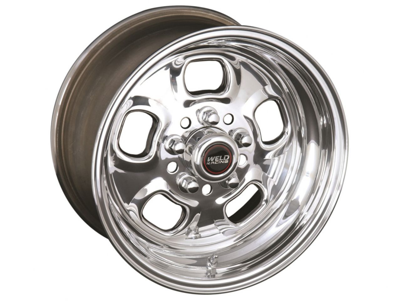 Weld Rodlite 15x12 / 5x4.5 & 4.75 BP / 4.5in. BS Polished Wheel - Non-Beadlock