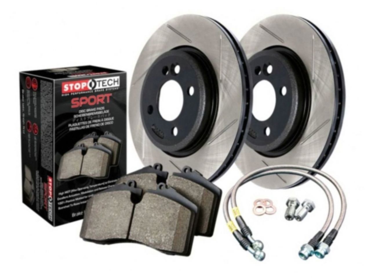 Sport Axle Pack, Slotted, 4 Wheel