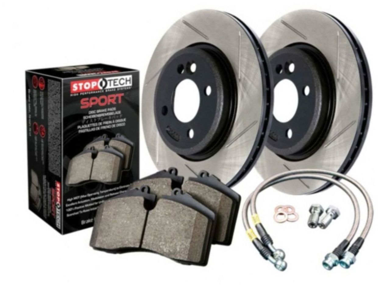 Sport Axle Pack, Slotted, 4 Wheel